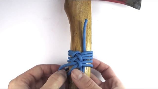 How to make a paracord axe handle wrap смотреть онлайн