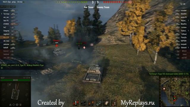 WOT: Fjords - SU-122-44 смотреть онлайн