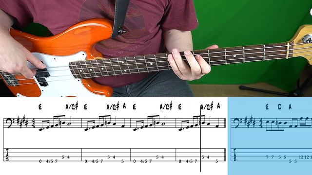 Tom Petty - You Don't Know How It feels (Bass cover with tabs) смотреть онлайн