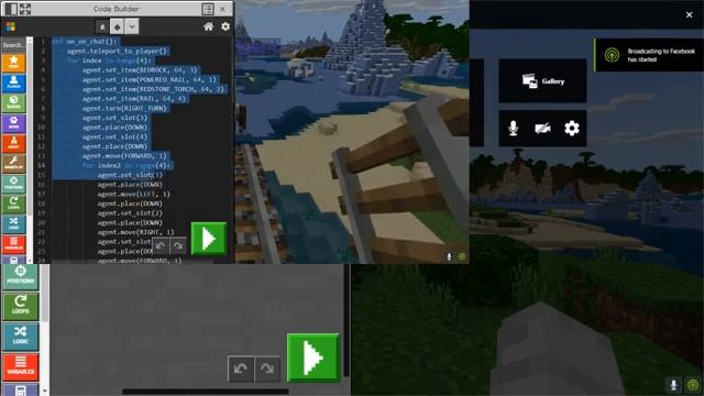 Learning to code Python on Minecraft. смотреть онлайн