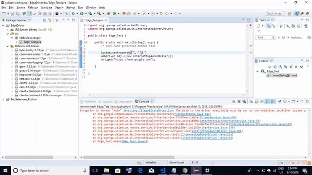 How to execute Selenium on Microsoft Edge browser смотреть онлайн
