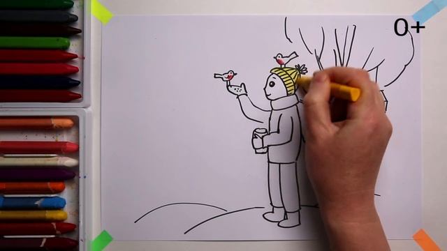 #какнарисовать #СКВОРЕЧНИК Уроки Рисования Для Детей #BIRDHOUSE #drawforchildren смотреть онлайн