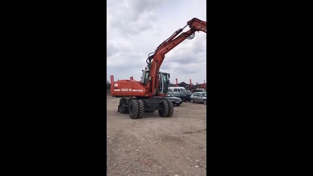 Обзор Колесного экскаватора Atlas TEREX TW160, 2007р. смотреть онлайн