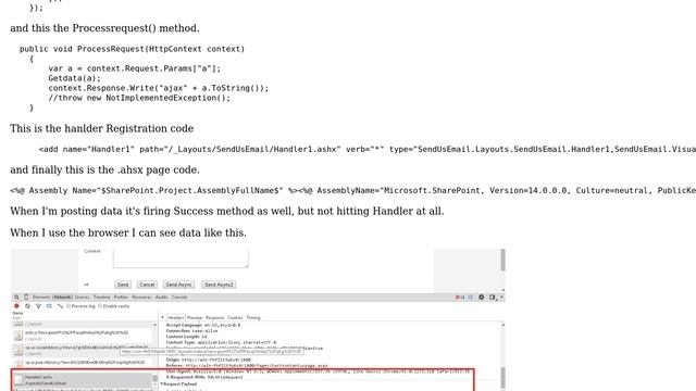 Sharepoint: HTTPHandler Note Hitting the the breakpoint in VS2010 смотреть онлайн