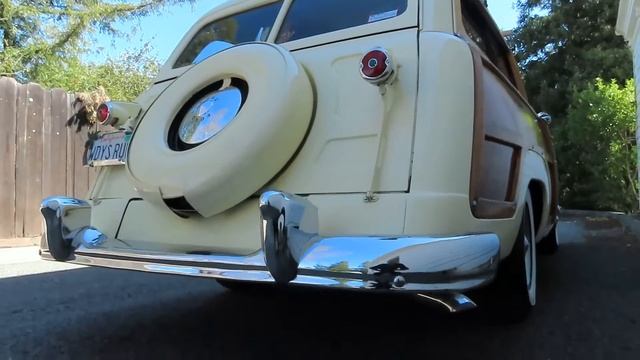 1950 Ford Woody Wagon with a Crate 350 V8 смотреть онлайн