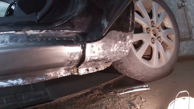 МАЗДА 3 .Как заменить и покрасить пороги смотреть онлайн