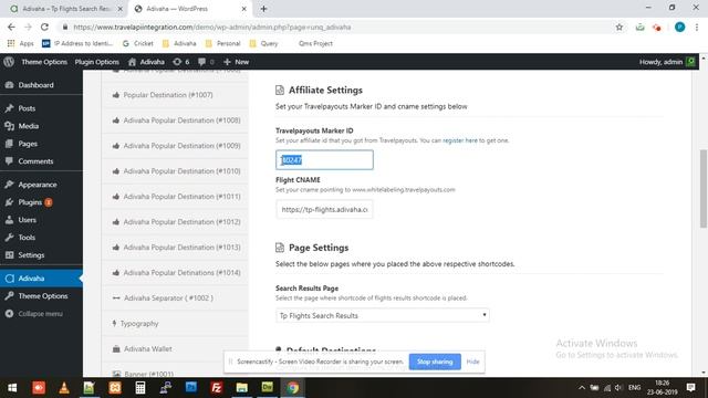 WordPress Travelpayouts Flights Plugin - Admin Walkthrough смотреть онлайн