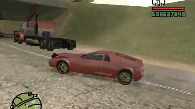 GTA San Andreas - Экспорт тачек в доках(CHEETAH)