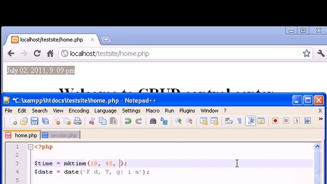 55 Date and Time (Section PHP & MySQL) смотреть онлайн