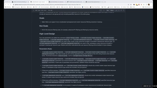 Velero Community Meeting - Jan 24, 2023 смотреть онлайн