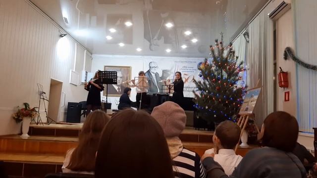 Флейта .Трио и дуэт "Майя" Кларк . смотреть онлайн