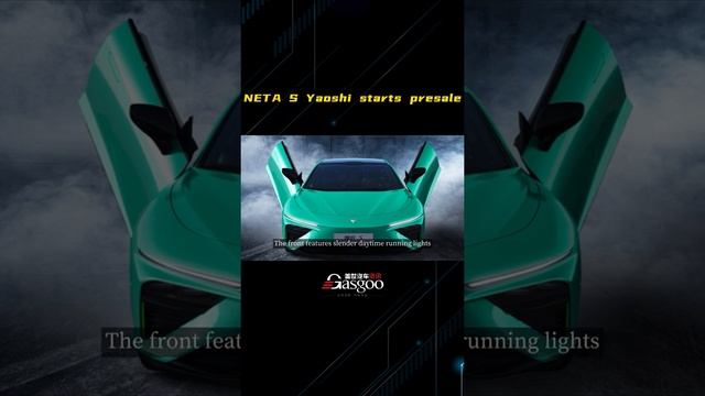 HOZON Auto Starts Presale Of NETA S Yaoshi Edition