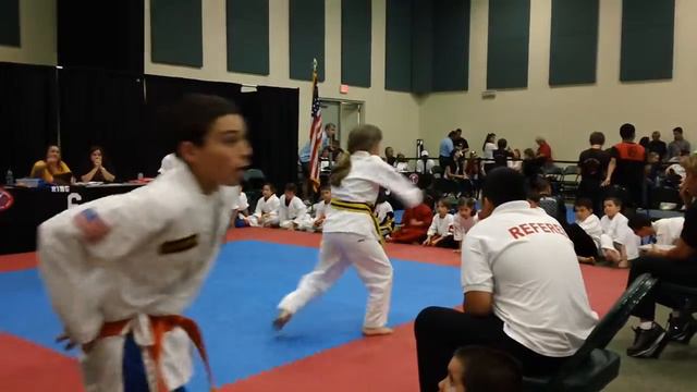 Laura's Kata at Kick Feb 2011 Coral Gables FL смотреть онлайн
