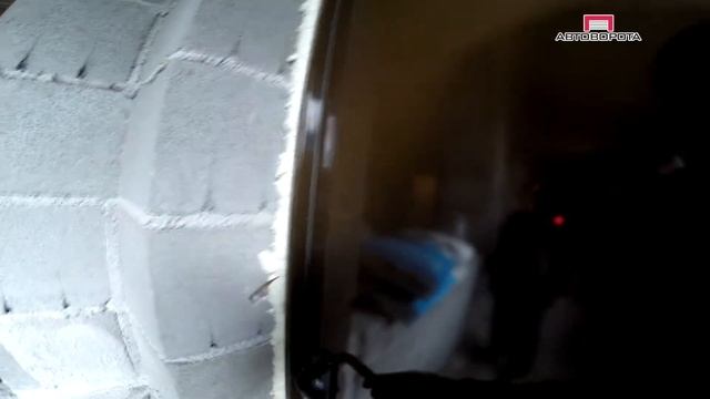 Секционные ворота с двусторонней окраской. Компания АВТОВОРОТА смотреть онлайн