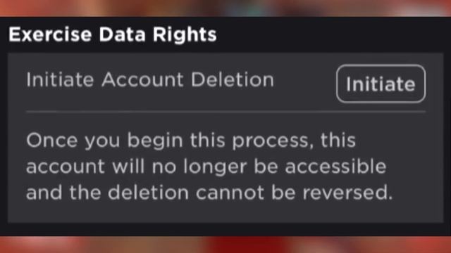 Roblox ACCOUNT DELETION button... (Update) смотреть онлайн