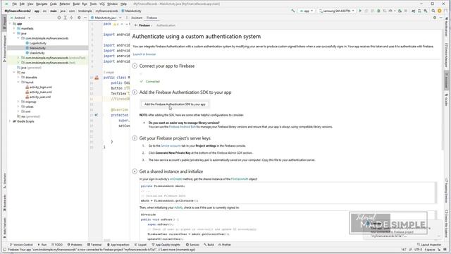 Android - A fully functional login system demo app. Using google firebase as backend. смотреть онлайн