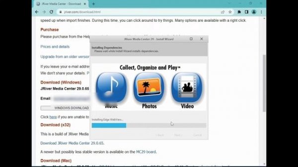 JRiver Media Center Download and install