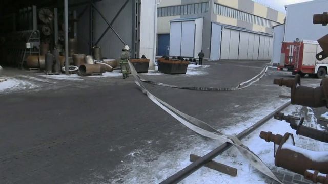 В Курске прошли плановые пожарно-тактические учения смотреть онлайн