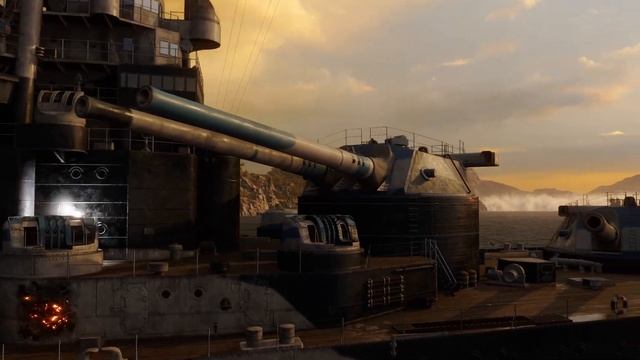 Чем хорош японский линкор Tsurugi? | Армада «Мира кораблей» смотреть онлайн