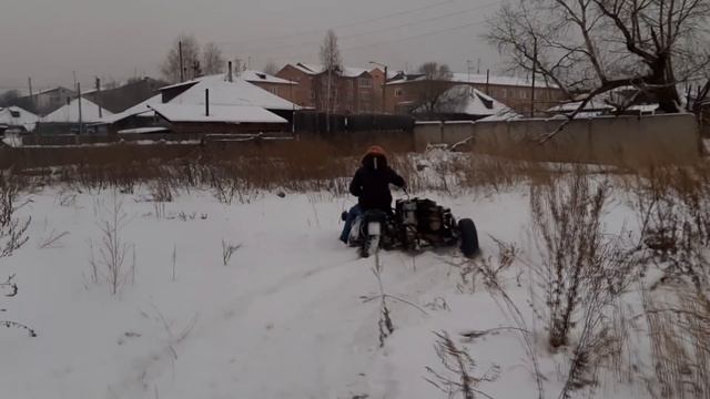 3 мотора 140 л.с на ИЖ ЮПИТЕР 5 8 цилиндров 2.2 литра #:4 Дальше только полный привод! смотреть онлайн