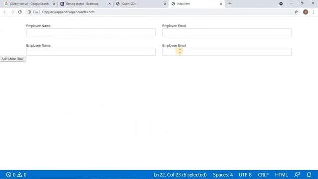 append and prepend function of jquery in hindi смотреть онлайн
