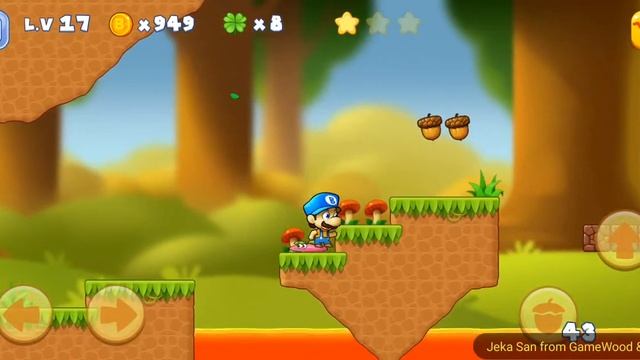 Level 17. Прохождение игры Super Bobby's World — Free Run Game на Android смотреть онлайн