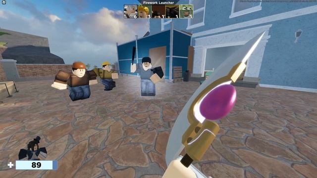 Веселые Прятки Пятерых Ютуберов... | Roblox Arsenal смотреть онлайн