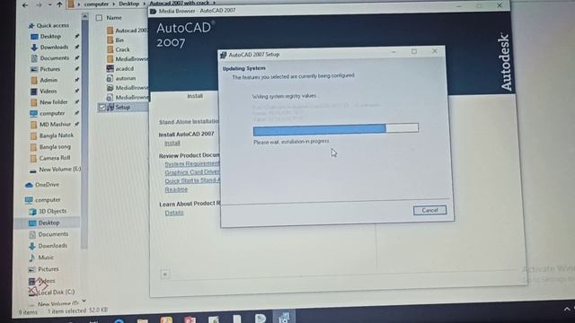How to install AutoCAD 2007 ll Bangla Tutorial ll part-1 ll Farhan Hasan смотреть онлайн
