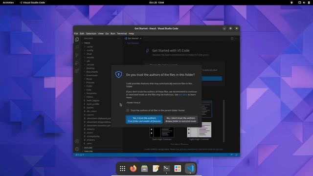 Set Up VS Code on Manjaro Linux for .NET Programming смотреть онлайн