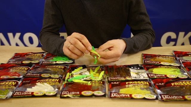 Съедобные силиконовые приманки K.D.F Frissen 87 смотреть онлайн