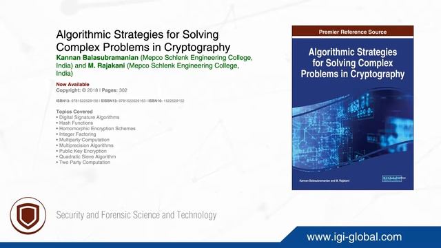 Algorithmic Strategies for Solving Complex Problems in Cryptography смотреть онлайн
