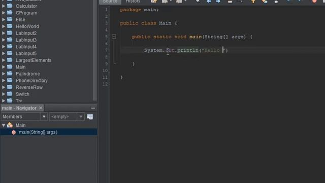 Java Tutorial | Hello World | Netbeans смотреть онлайн