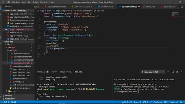 Angular Login App with JWT token authentication | Angular crud application #2 смотреть онлайн