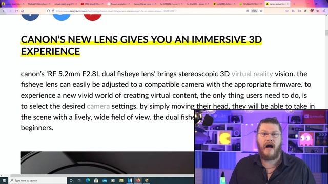 So Canon Has a 3D Lens Now! Let’s Talk смотреть онлайн