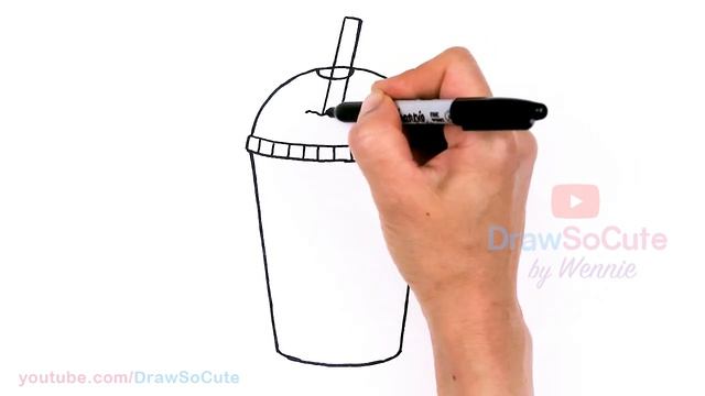 How to Draw a Cloud Smoothie Cute Drink ☁️ Summer Art Series #17 смотреть онлайн