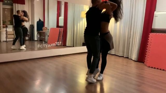 Бачата с Еленой Баласановой и Алексеем Вторым, март 2020г. смотреть онлайн