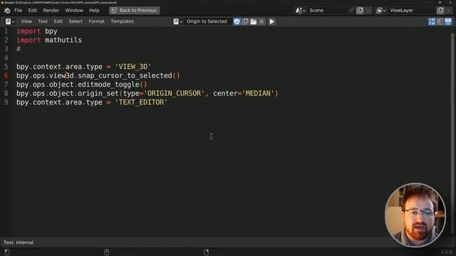Origin To Selected - Python Script! For Blender 3.5 смотреть онлайн
