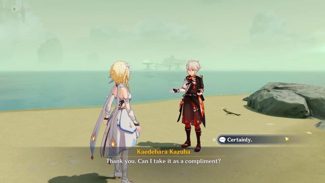 Kazuha Special Ending Dialogue After Finishing the Golden Apple Archipelago Genshin Impact 2.8 смотреть онлайн