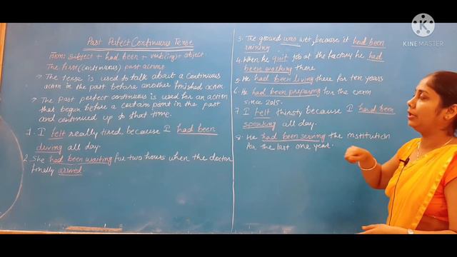 Past Perfect Continuous Tense смотреть онлайн