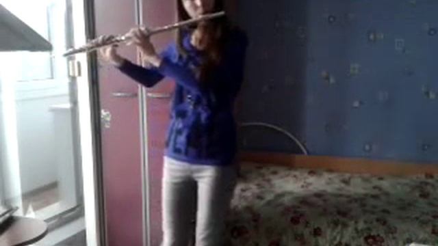 Красивая игра на флейте "Stay" / flute Люба Туркичева смотреть онлайн