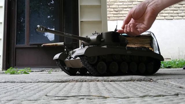 Heng long 1/16 M26 PERSHING. смотреть онлайн