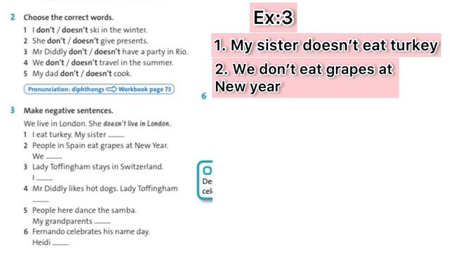 5 сынып ағылшын тілі 59 бет Ex:2,3,4,5 жаттығулар ||| English plus 5 Present Simple negative form смотреть онлайн