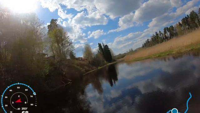 Сиверская Оредеж школа 3. По реке на гидроцикле BRP Sea-Doo Spark. смотреть онлайн