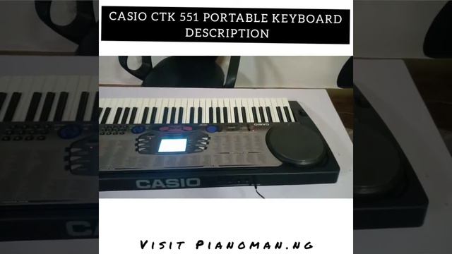 Casio CTK 551 portable keyboard. смотреть онлайн
