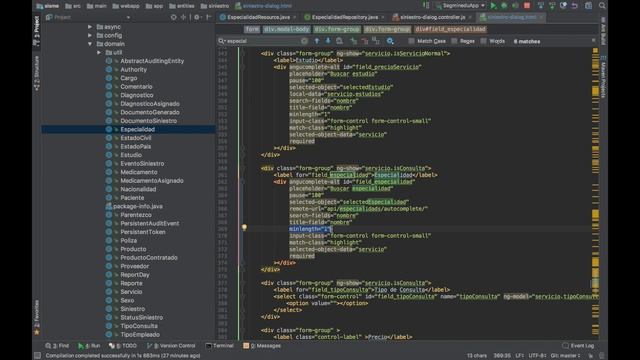 Tutorial Autocomplete para JHipster utilizando AngularJS y Spring Boot смотреть онлайн