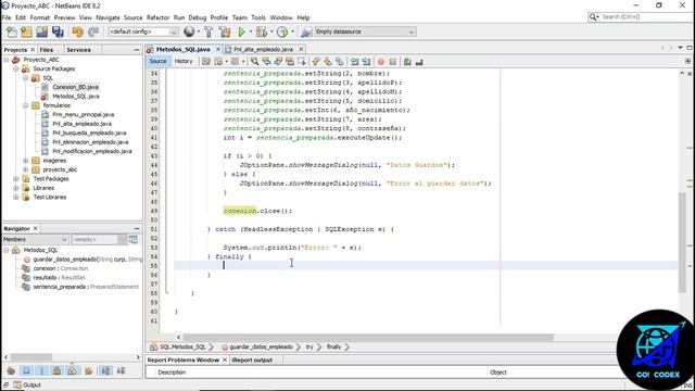 Sistema CRUD/JAVA/Creando Método de ALTA/Solución java.math.BigInteger(MySQL)/ Vídeo(12/24) смотреть онлайн