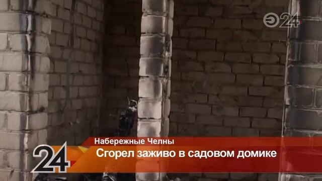 В Н.Челнах 30-летний мужчина сгорел заживо в садовом домике смотреть онлайн