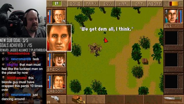 Jagged Alliance (DOS) - Session 1 смотреть онлайн