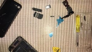 Не работает микрофон, замена нижнего шлейфа iPhone, айфон (ремонт)