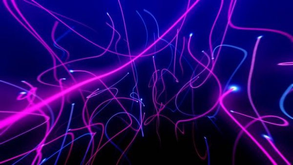 Neon Lines Background video | Footage | Screensaver